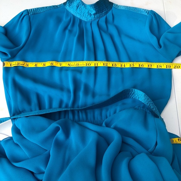 True Vintage Parigi 80s Maxi Dress Size 8 - Picture 8 of 16